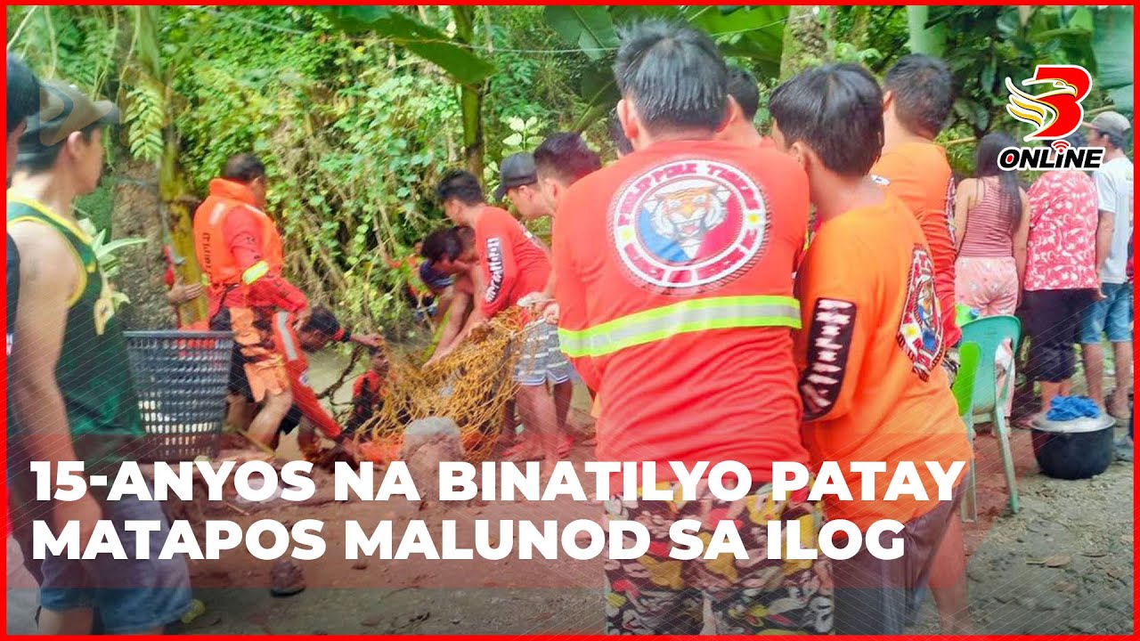 15 anyos na binatilyo patay matapos malunod sa ilog