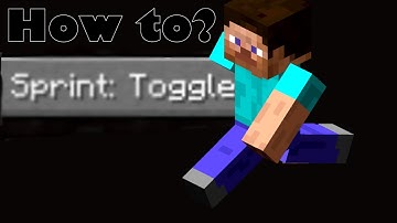 How to Toggle sprint in Minecraft