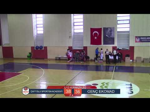 16.01.2022  U13 KIRMIZI LİGİ  Çayyolu Sportsa Academy - Genç Ekomad