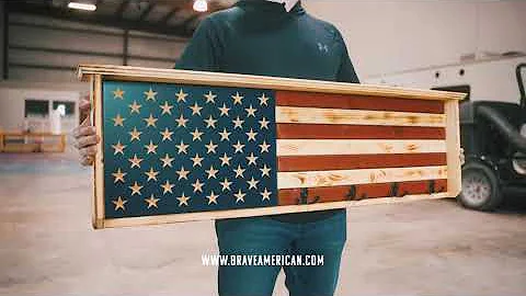 Brave American Coat Rack