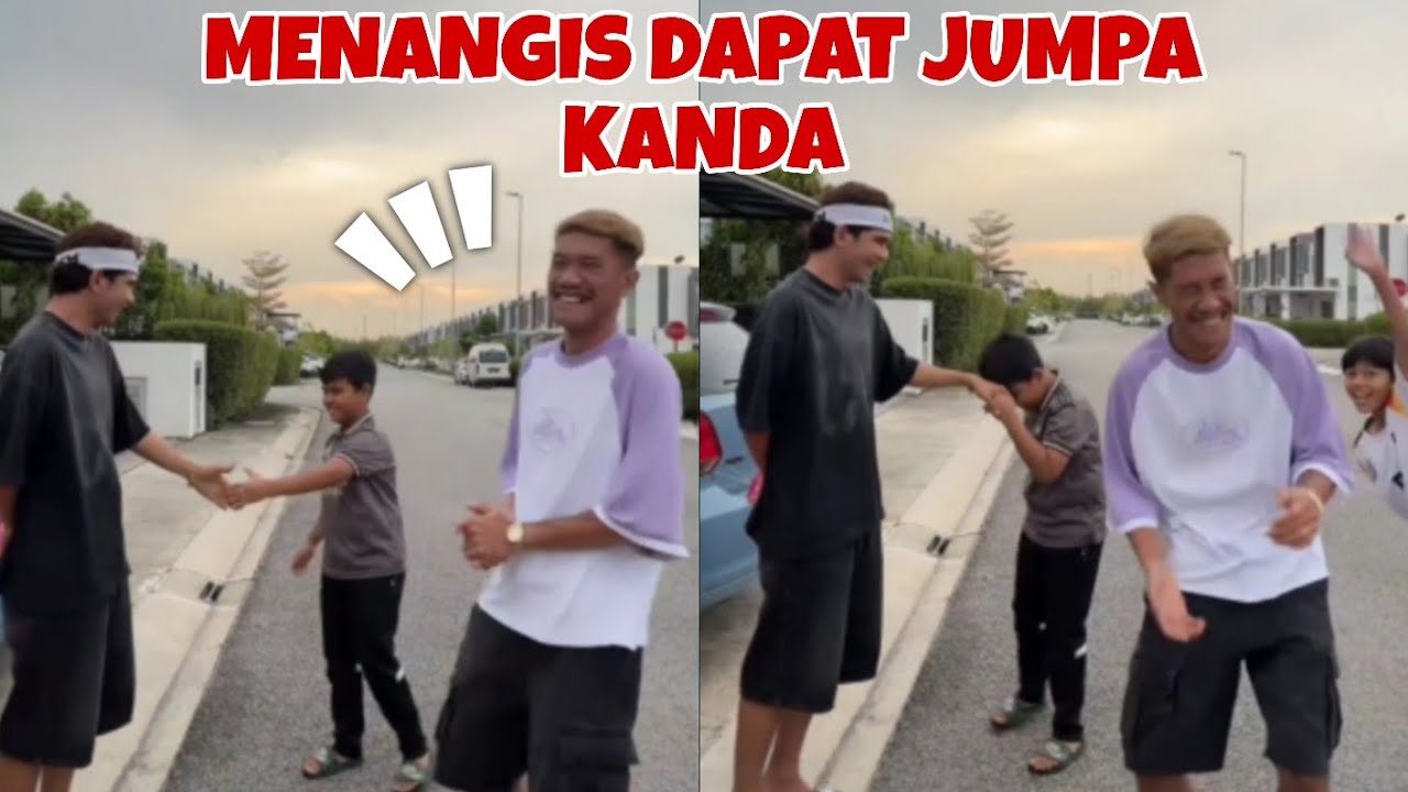 Peminat kanda menangis dapat jumpa dengan kanda