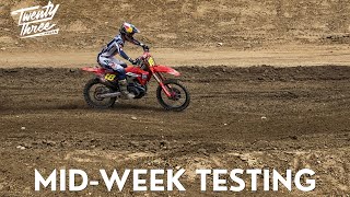 Jett Lawrence, Hunter Lawrence, Jorge Prado & More Mid-Week Testing at Fox Raceway