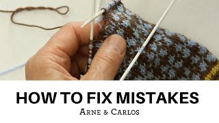 How to Fix Mistakes that are Discovered Several Rows After they were Made. by ARNE & CARLOS