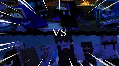 Team vs Bad boys (Minecraft Animation intro template)