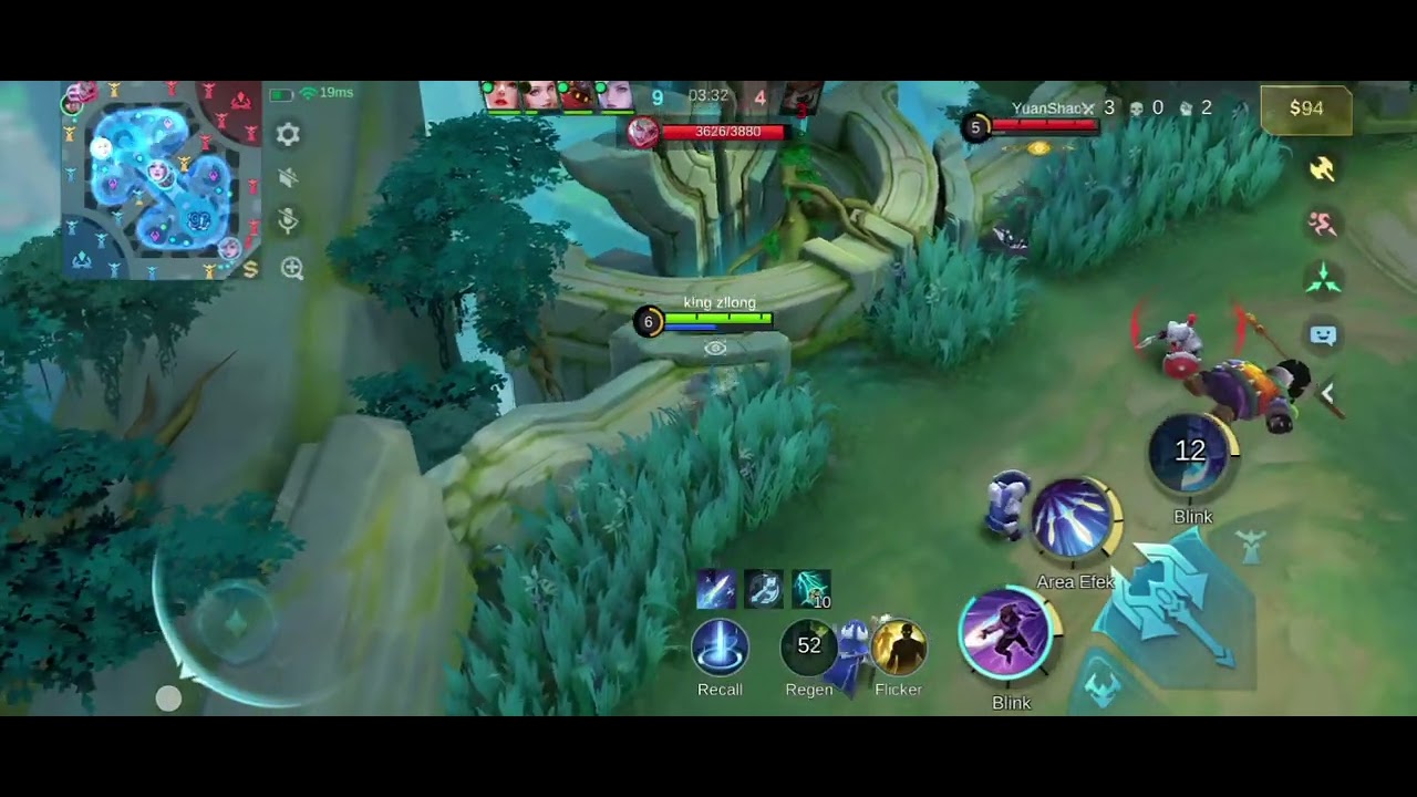 Cara bermain gusion di exp lane (auto win) 