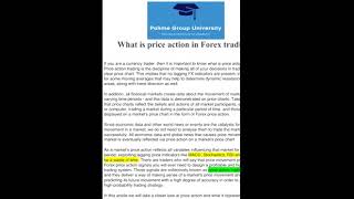 Module 2 Session 2b Price Action