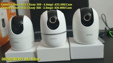 CAMERA IMOU A42 (XOAY 360 - 4.0MP - TRONG NHÀ)