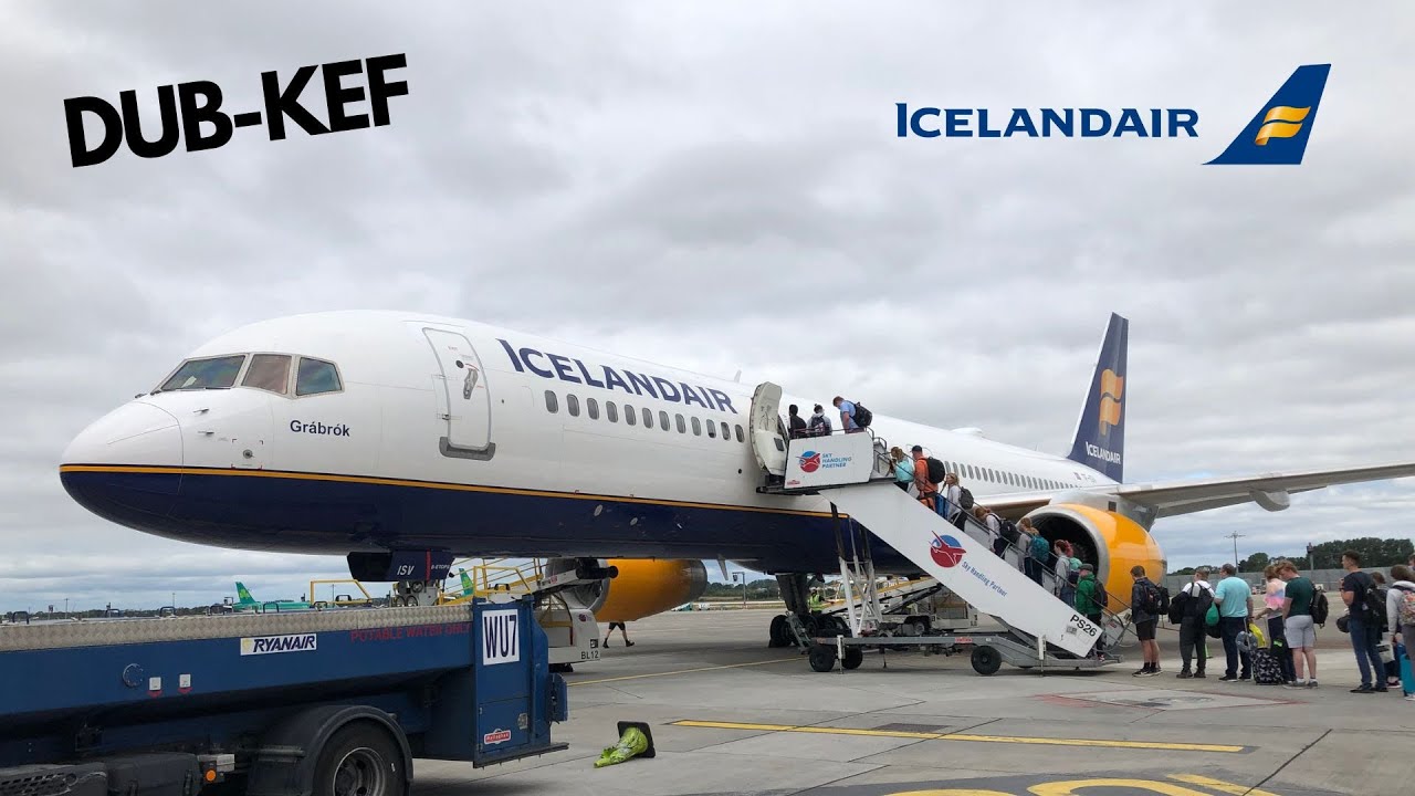 Flying a modern classic! | DUB-KEF | Iceland Air 757-200 | Flight review