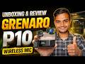 Grenaro P10 Wireless Mic Unboxing & Review | Grenaro P10 Model Mic | Grenaro Wireless Microphone