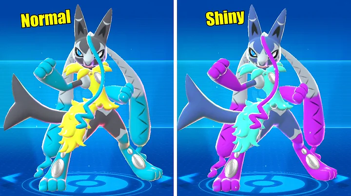 Pokémon Legends Z-A - All Shiny Mega Evolutions Comparison (DLC Included)