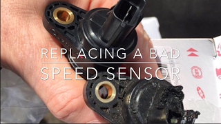 How to replace speed Sensor on 2005 Kia Rio 1.6L Automatic