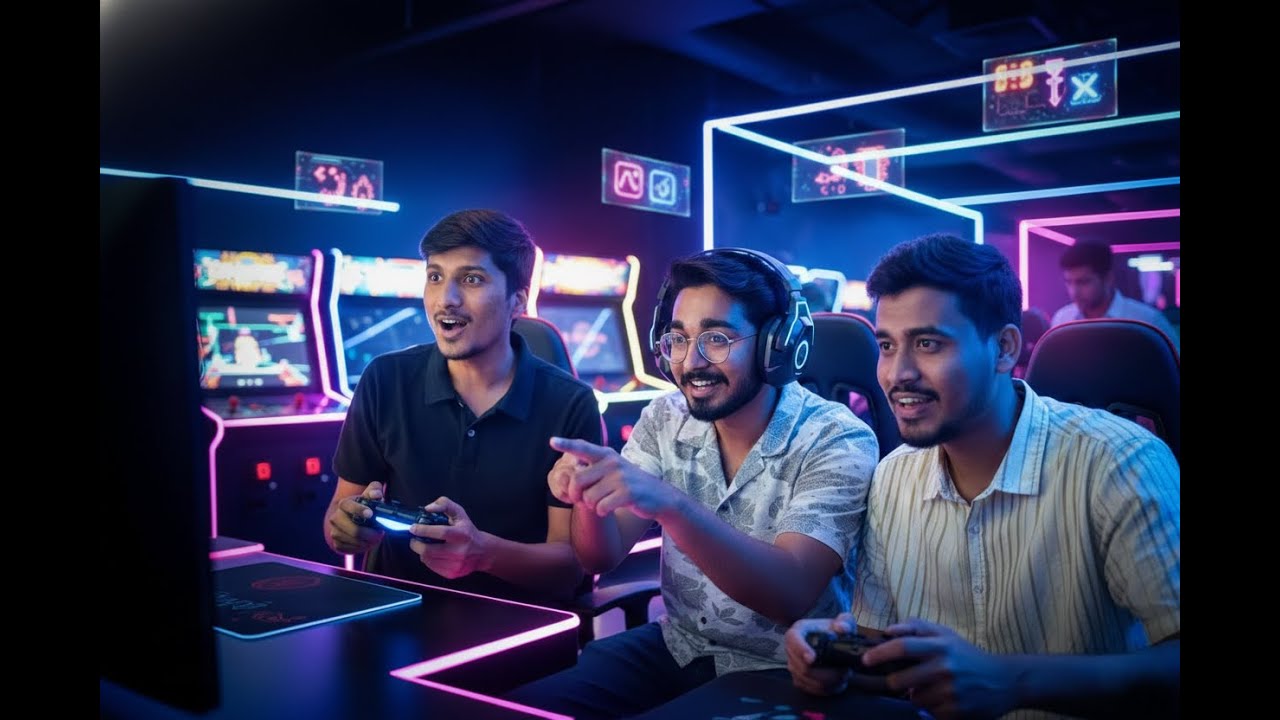 Game & Dinner With BYM Team | First Vlog of 2026 | Singhfamevlog