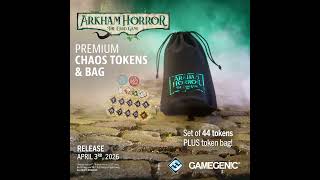 Gamegenic's Arkham Horror Premium Tokens &amp; Token Bag
