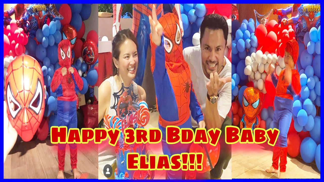 Bongga Ng Surprise Actual Birthday Celebration Of Elias With John Lloyd And Maja Salvador Youtube