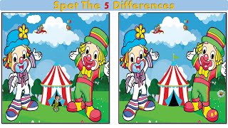 Spot The 5 Differences( eight)!!!