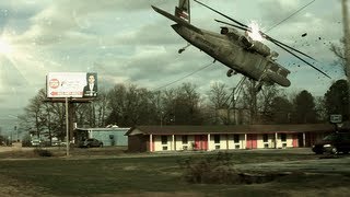 Helicopter Crash using Cinema 4D, Boujou and After Effects