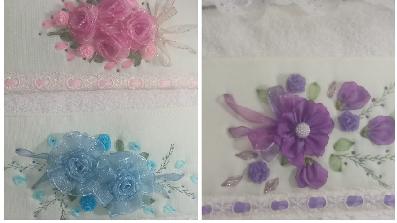 Como armar cenefa para toalla