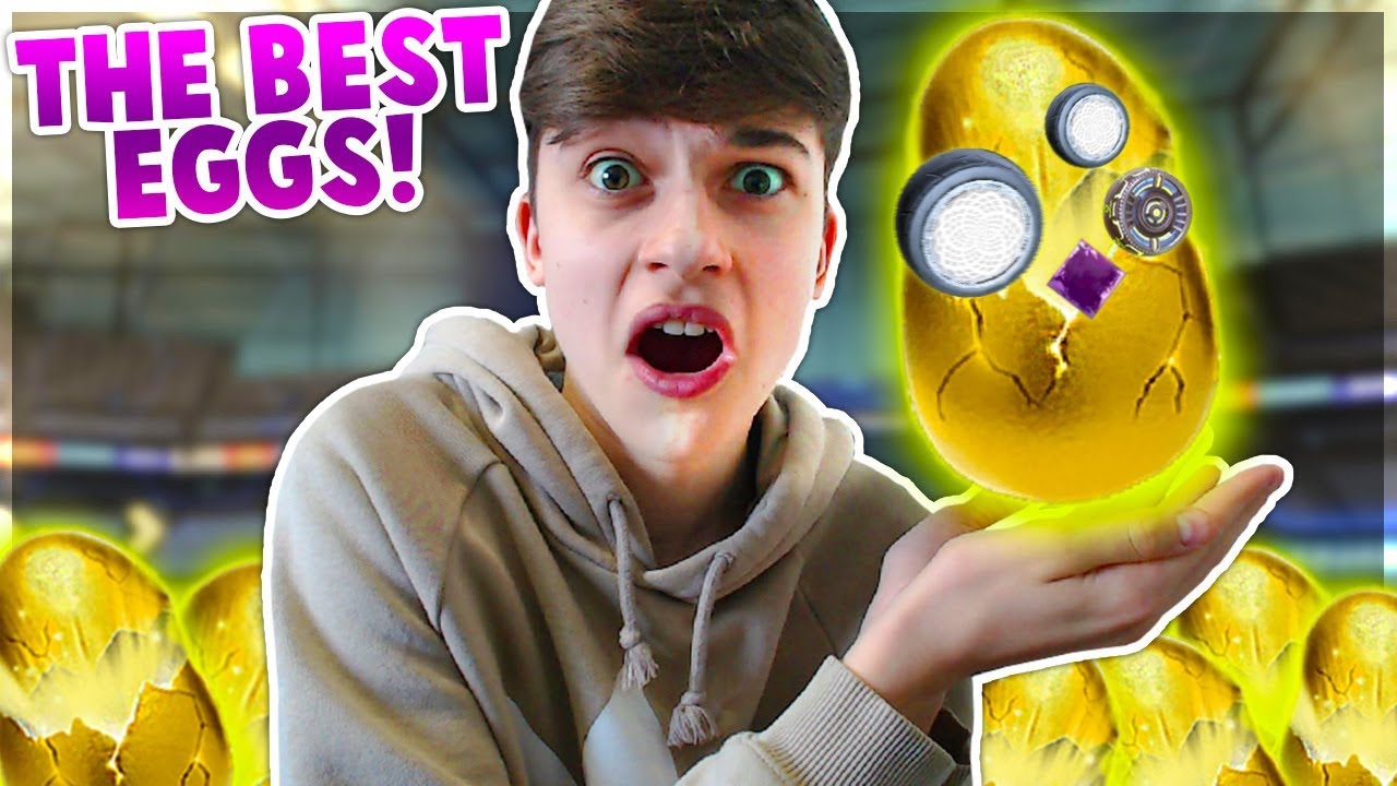 THE *BEST* GOLDEN EGG OPENING EVER! | 50 GOLDEN EGG OPENING | Rocket League