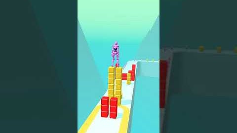 Stack Surf 3D ⛷⛷👽👽 Max Level Android/ios Gameplay Video Update 2022 #short #stacksurf3d #stackrun