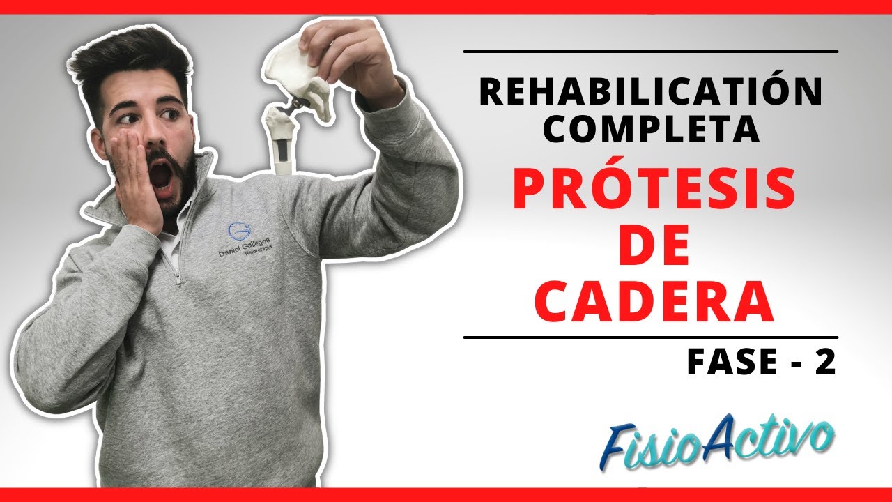 10 Ejercicios Imprescindibles para la REHABILITACIÓN de PRÓTESIS DE CADERA 🦿 [FISIOTERAPIA] FASE 2