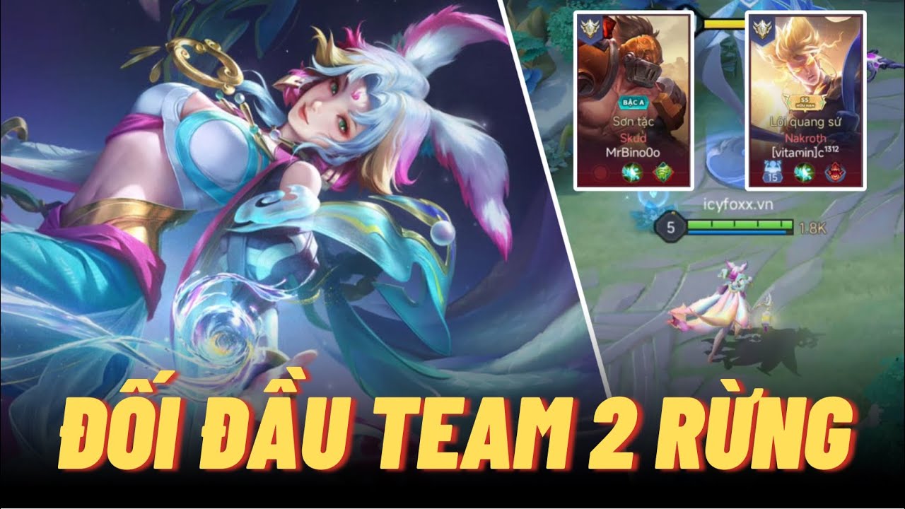 [Icyfoxx] Cách Liliana tận dụng nội tại phá tan kế hoạch 2 rừng của team địch | Liên quân
