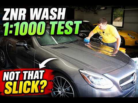 Nxtzen ZNR Wash @ 1:1000 – Worth It or Not? | Improved Garage