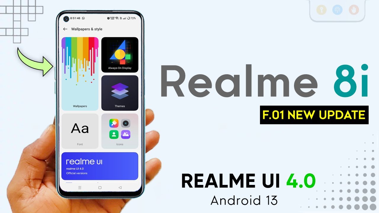 Realme 8i Realme UI 4 0 Update F.01 Full Review | Narzo 50 New F.01 ...