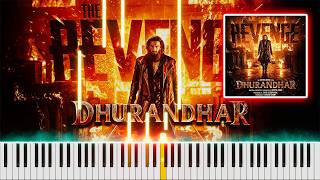 PHIR SE - Dhurandhar 2 - Notes+Sheet+MIDI - EASY Piano Tutorial