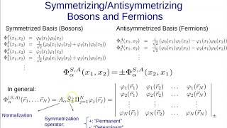 3- Second Quantization - Course on Quantum Many-Body Physics