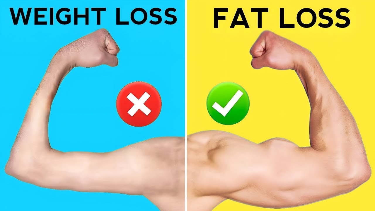 Weight Loss ❌ Fat Loss ✅ | Body Transformation Real secret