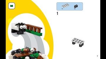Sheep [lamb] (how to build) | LEGO CLASSIC 11003