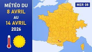Météo Du Mercredi 8 Au Mardi 14 Avril 2026