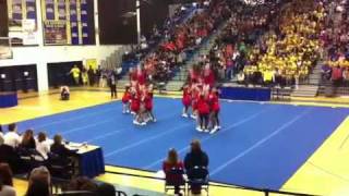 Patriot High School Regional Cheerleading Competition 2011