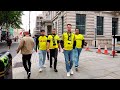 Borussia Dortmund &amp; Real Madrid ultras hanging around Trafalgar Square and Piccadilly Circus