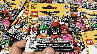 LEGO Batman Minifigures - 10 pack opening!(I open up 10 packs of the LEGO Batman Movie Minifigures series! I couldn't resist doing an unboxing so I purchased these ten mystery blind bags off of eBay., 2016-12-13T20:23:38.000Z)