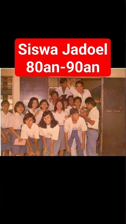 Angkatan 80an dan 90an ada yang kangen masa sekolah? #shorts