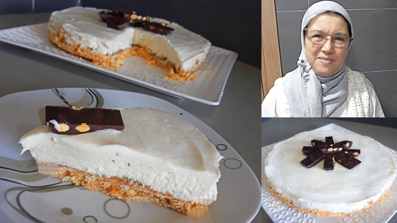 cheesecake صوبي تشيز كيك بحترافية بحال المحالات المشهورة من يد الحاجة فاطمة