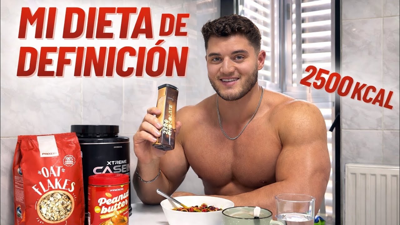 UN DÍA EN MI DIETA DE DEFINICIÓN EXTREMA AL COMPLETO