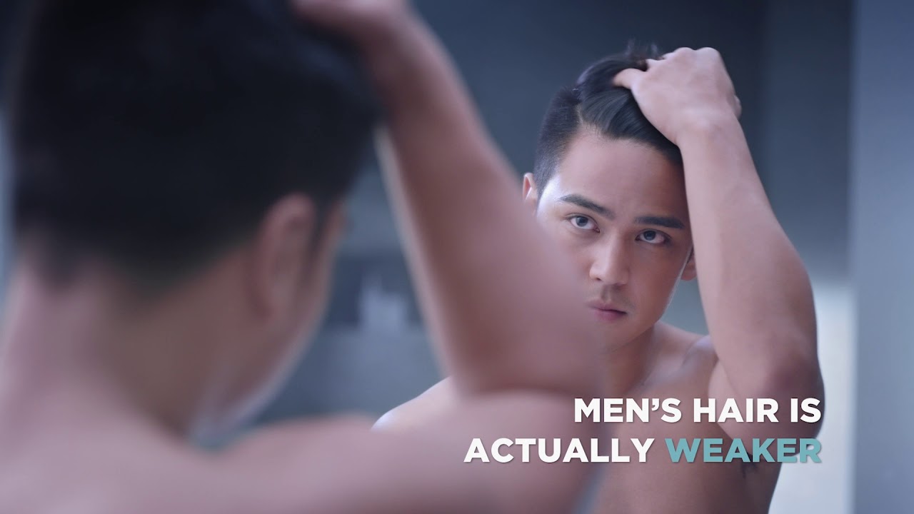 Use Dove Men+Care for Stronger, More Resilient Hair