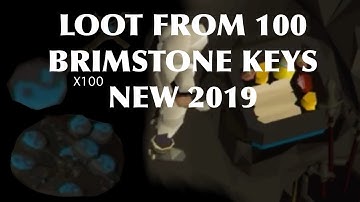 [OSRS] Mods Show off Loot From 100 Brimstone Keys New Konar/Kebos Item 2019