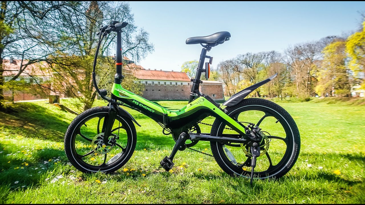 MS Energy i10 sklopivi električni bicikl - YouTube