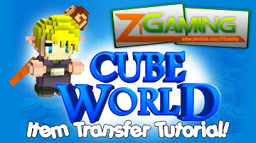 Cubeworld - Transfer Items Between Characters!