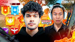 🔴 LIVE | Top 1 Grandmaster Push 🔥 | Free Fire Shorts Live...