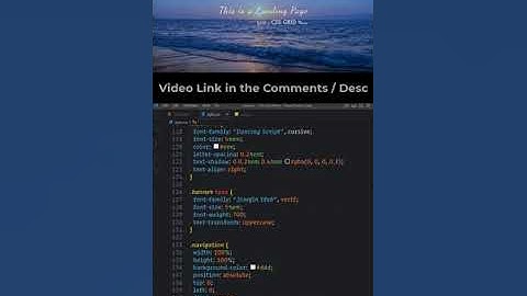 CSS Grid Menu, CSS Grid Navigation #shorts