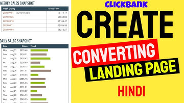 How To Create Landing Page In Hindi | Clickbank Landing Page | Clickbank Earning Proof | Vikash Gaur