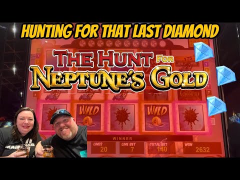 HUNTING for the last DIAMOND on the HUNT FOR NEPTUNE'S GOLD! #redscreen #highlimit