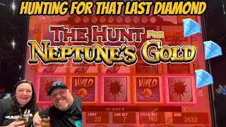 HUNTING for the last DIAMOND on the HUNT FOR NEPTUNE'S GOLD! #redscreen #highlimit