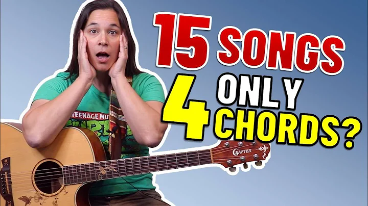 Play 15 Guitar Songs with ONLY 4 Chords & 2 Strums...