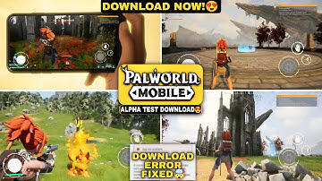 PALWORLD MOBILE 😍 ALPHA TEST DOWNLOAD ERROR FIXED 🎉 | KAISE JOIN KARE? | PALWORLD MOBILE DOWNLOAD?