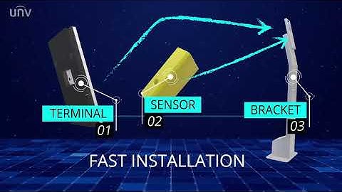OET-213H UNV Access Control & Wrist Temperature Screening Terminal
